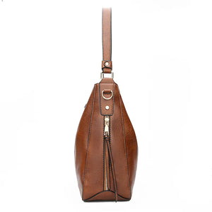 DIDABEAR Hobo Bag Leather Women Handbags Female Leisure Shoulder Bags Fashion Purses Vintage Bolsas Large Capacity Tote bag