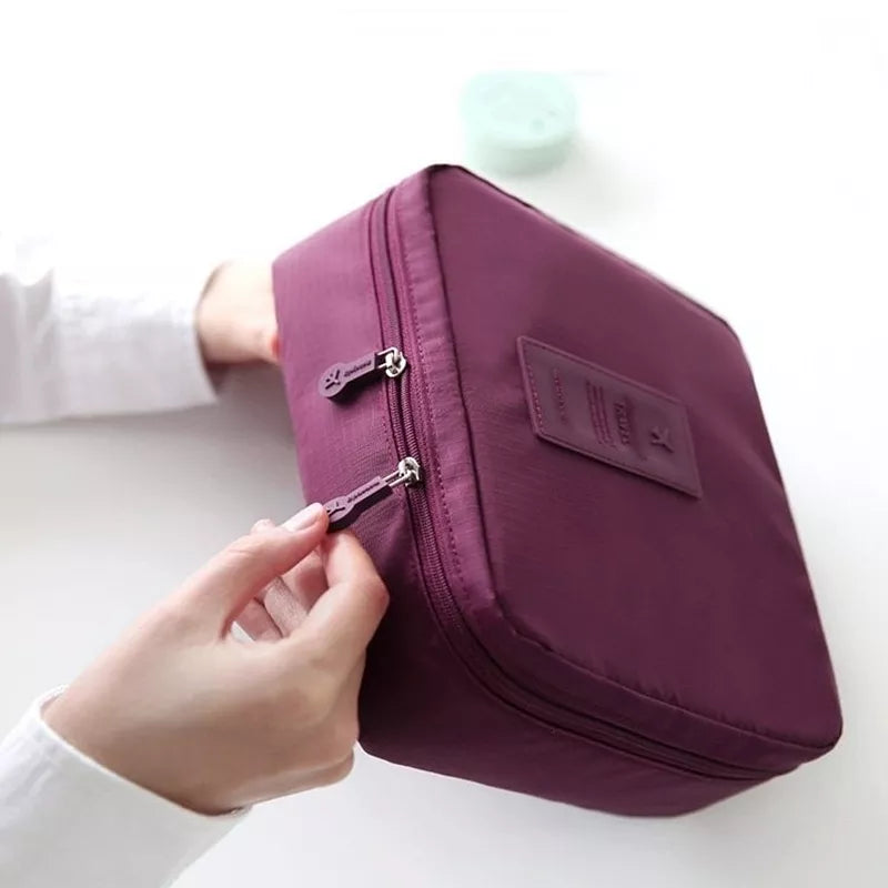 Outdoor Multifunction travel Cosmetic Bag Women Toiletries Organizer Waterproof Female Storage Make up Cases