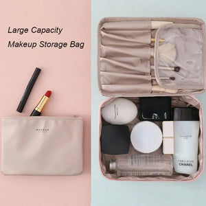 Makeup Bag For Women Toiletries Organizer Waterproof Travel Make Up Storage Pouch Female Large Capacity Portable Cosmetic Case