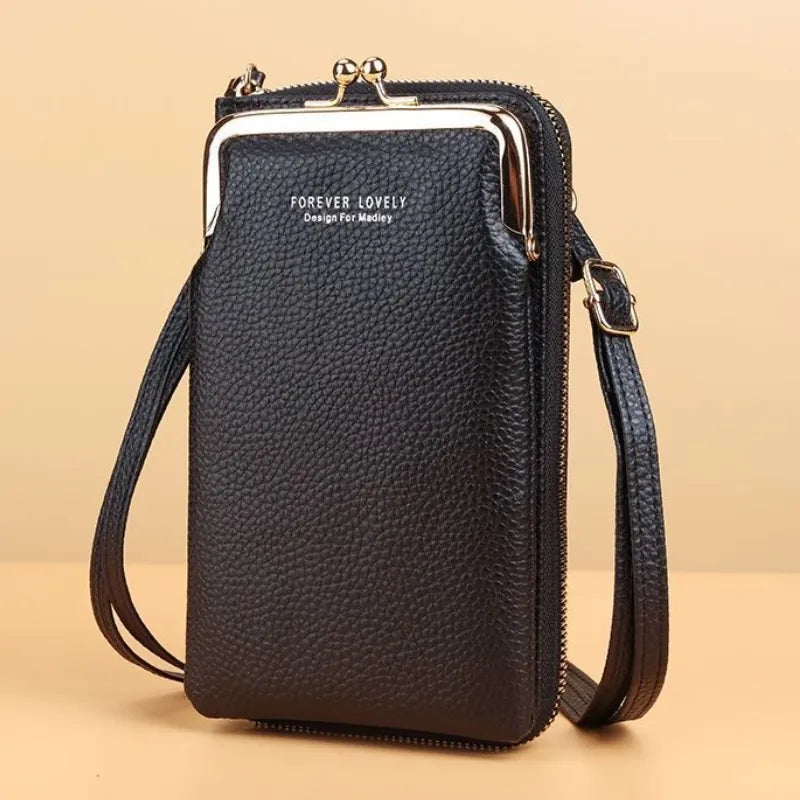 Women's Handbag Cell Phone Purse Shoulder Bag Female Luxury Ladies Wallet Clutch PU Leather Crossbody Bags for Women 2023