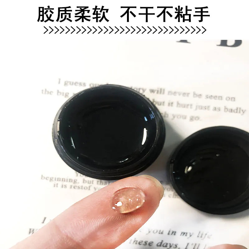 8ml Easy Stick Solid Nail Patch Gel No-Flowing Modelling Stick Tips Clear Nail Gel Gummy Adhesive Bond UV Nail Glue GY031&*