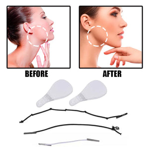 40Pcs/Set Instant Invisible Face Stickers V-Shape FaceSagging Skin Lift Up Facial Thin Line Wrinkle Fast Chin Adhesive Tape