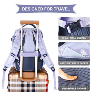 Women Travel Backpack Airplane Large Capacity Multi-Function Luggage Lightweight Waterproof Women's Casual Bag Notebook Bagpacks