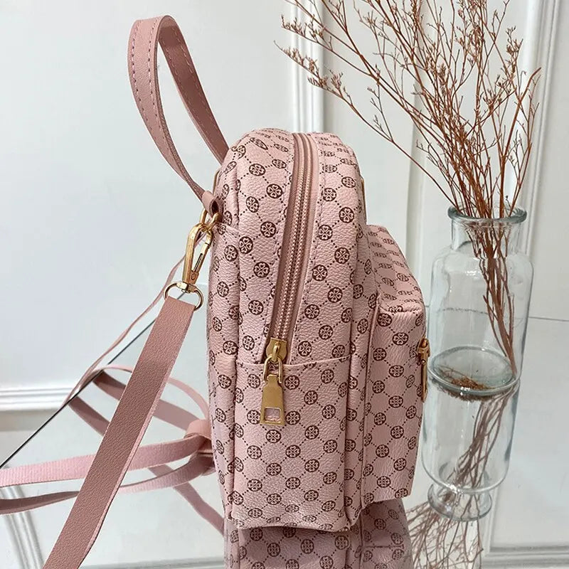 Classic Women Backpack Fashion School Bags Female Daily Shopping Girl Backpacks Schoolbags