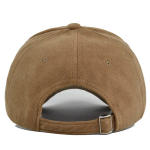 Fashion Suede Baseball Caps For Men Women Autumn Winter Solid Retro Snapback Hip Hop Hat Unisex Street Adjustable Sun Visor Caps