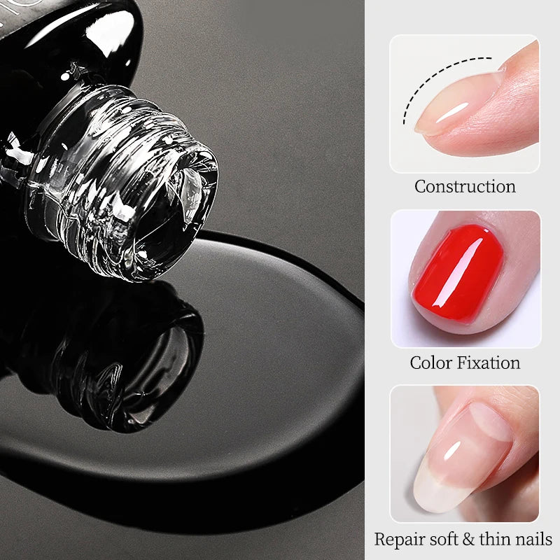 UR SUGAR 7ml Reinforcement Gel Nail Polish Function Gel Thick Base Gel Top Coat Transparent Soak Off UV LED Nail Art Manicure