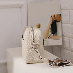 PU Leather Small Shoulder Crossbody Bag Female Luxury Design Purse and Handbags For Women Simple Shell Phone Satchels bolsa